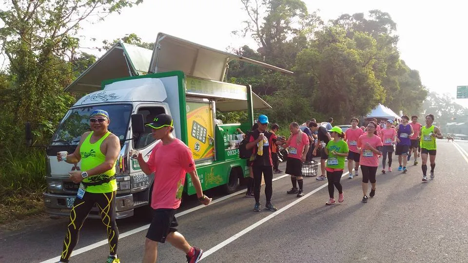 八卦山139山道，千人馬拉松路跑｜活動啤酒車