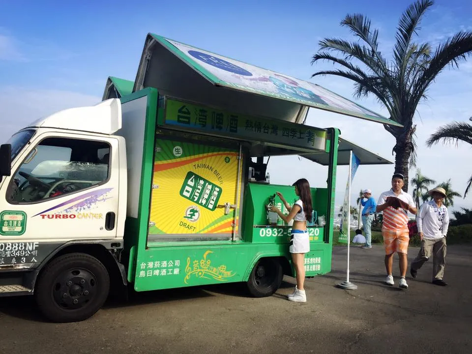 第九屆四會聯誼高爾夫球賽｜球賽啤酒車
