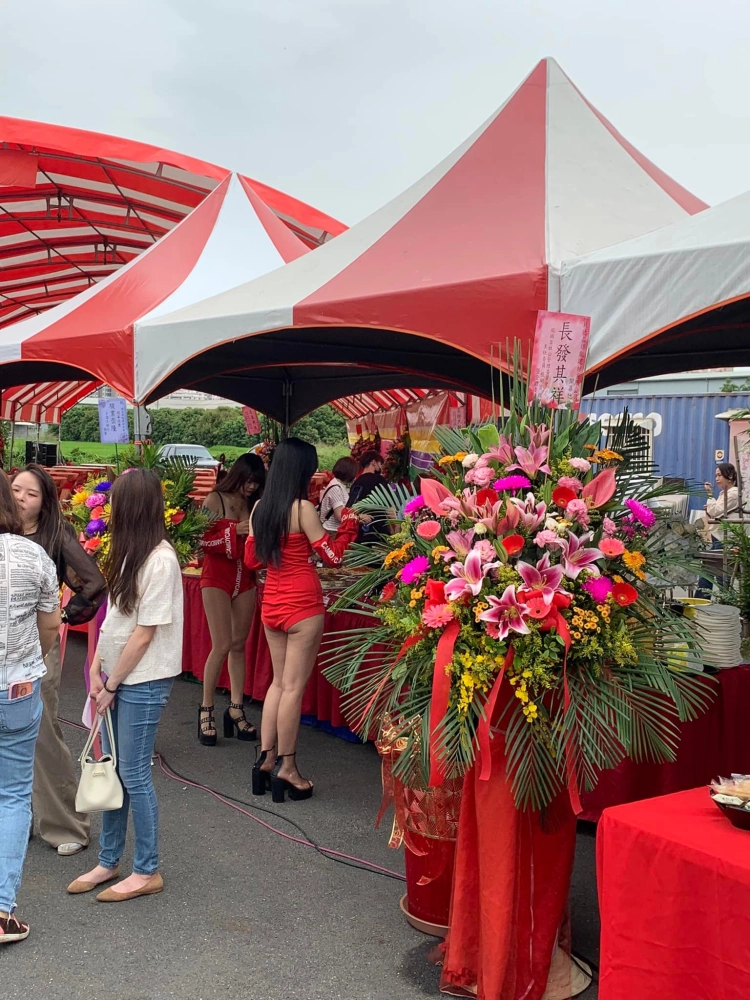 德益綠能建材有限公司 開幕典禮活動｜開幕啤酒車