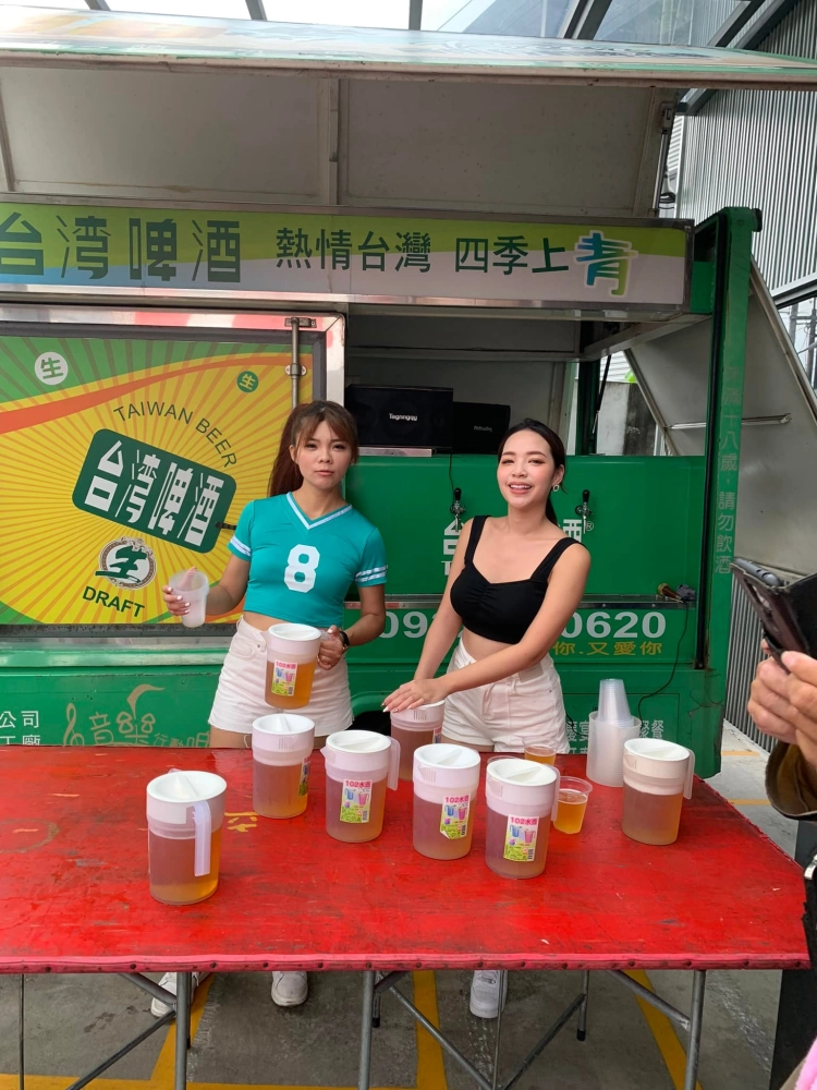 豐原鎮清宮 天上聖母 進香遶境活動｜行動啤酒車