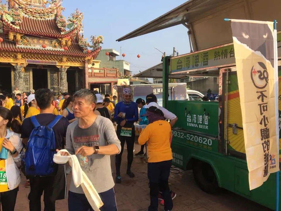 台塑虎尾萬人路跑活動｜路跑啤酒車