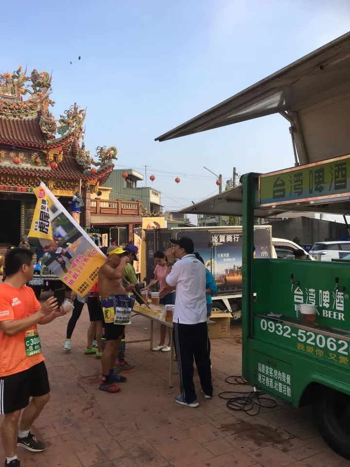 台塑虎尾萬人路跑活動｜路跑啤酒車