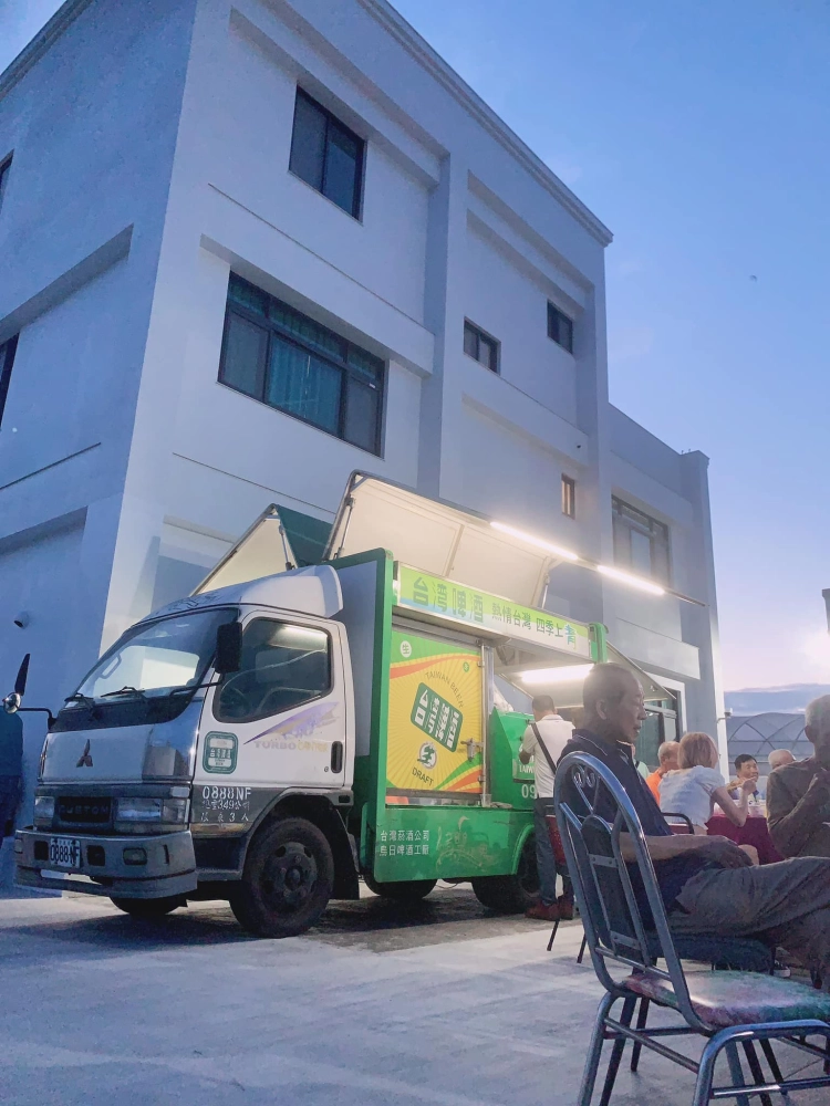 大村鄉擺塘橫巷 新居落成 ｜宴客啤酒車