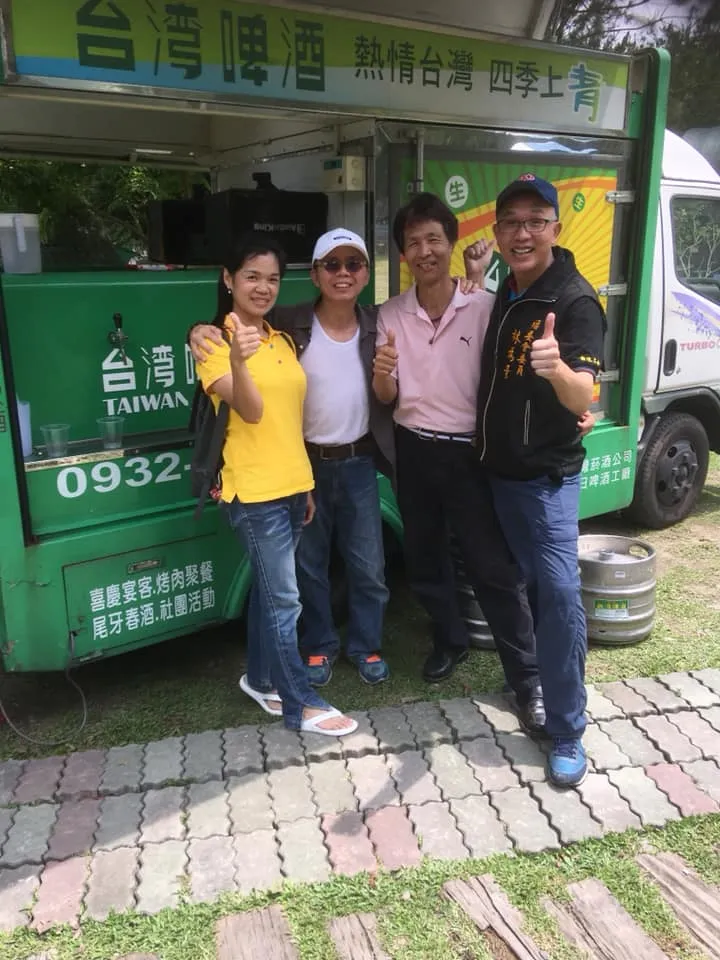 台化麥寮員工福利委員會 熊本部露營區｜聯誼啤酒車