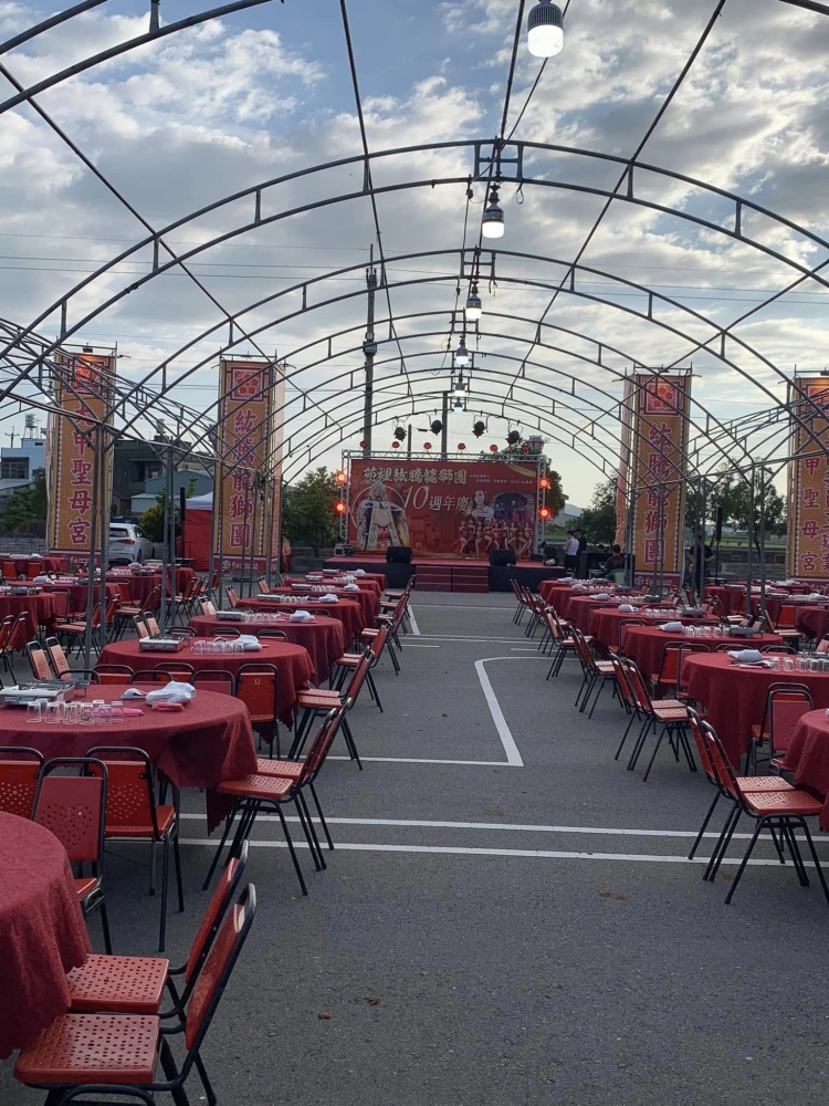 苑裡紘騰龍獅團 十週年慶｜平安晚宴啤酒車