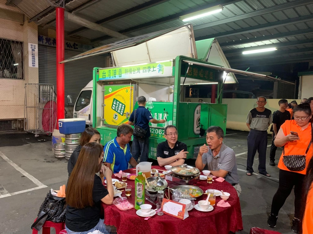 潭子 天虚宮 蘇府王爺 聖誕慶典｜慶典啤酒車