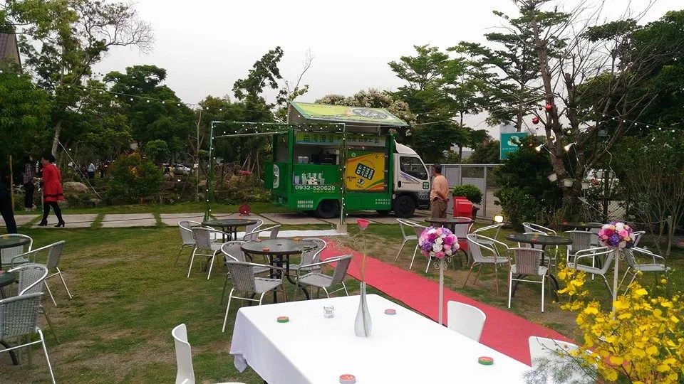 藍陽花園 戶外歐式婚禮｜婚宴啤酒車