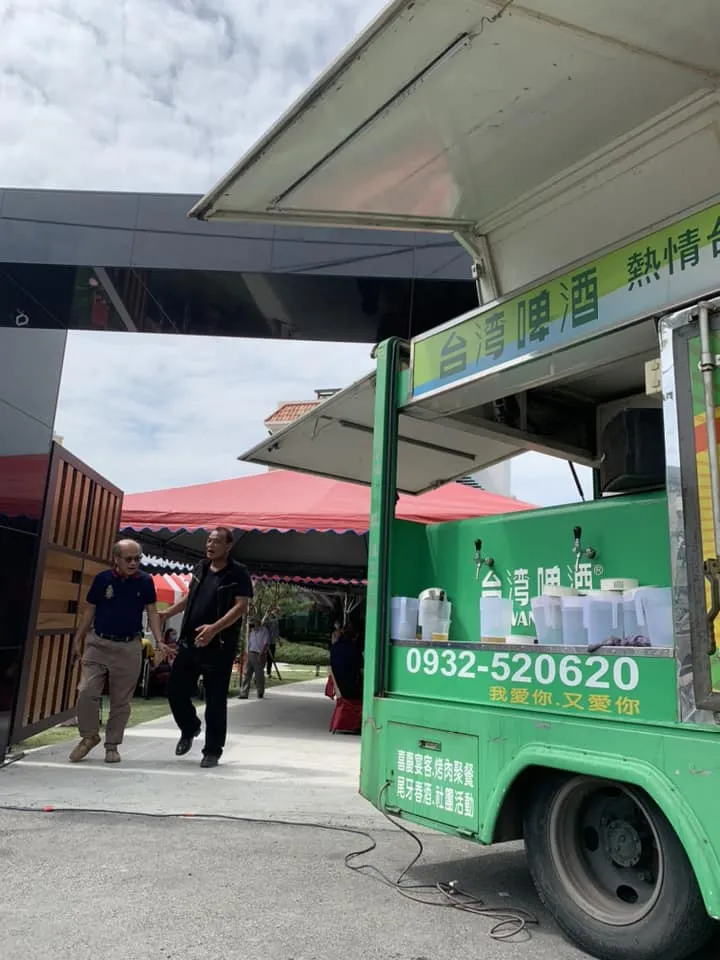 員林大村 新居落成｜喬遷啤酒車