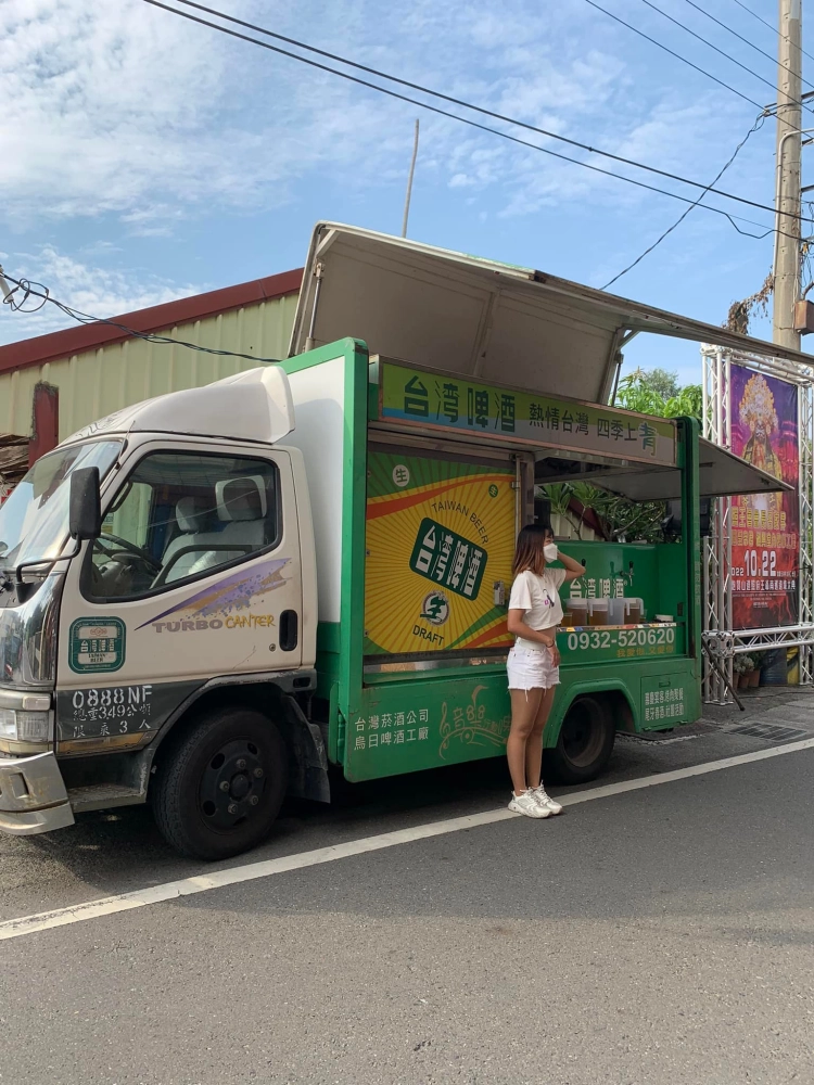 府王爺南巡 遶境大典 永靖鄉、西港村｜遶境啤酒車
