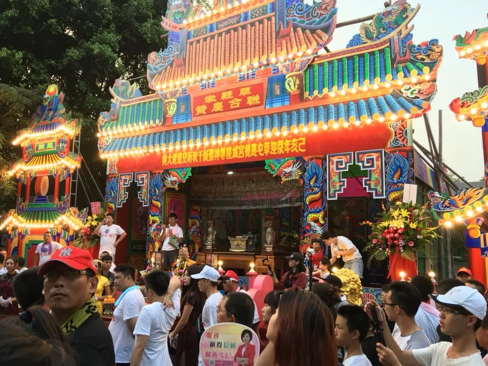 草鞋墩迎城隍｜廟會啤酒車