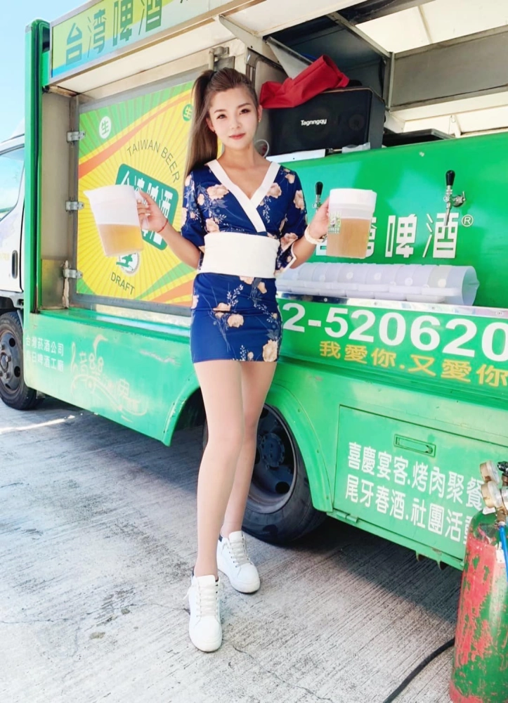 台灣佳能公司 烤肉聯誼活動餐會 社花園｜餐會啤酒車