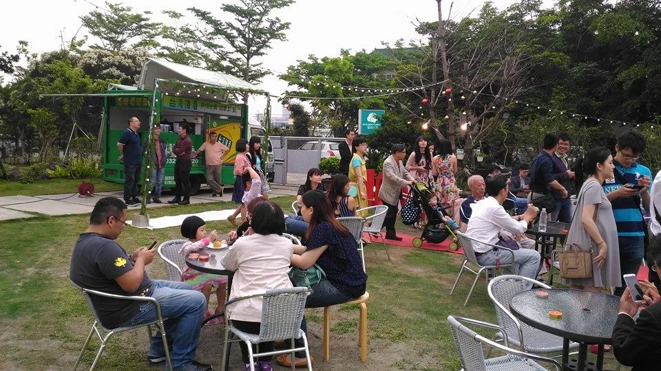 藍陽花園 戶外歐式婚禮｜婚宴啤酒車
