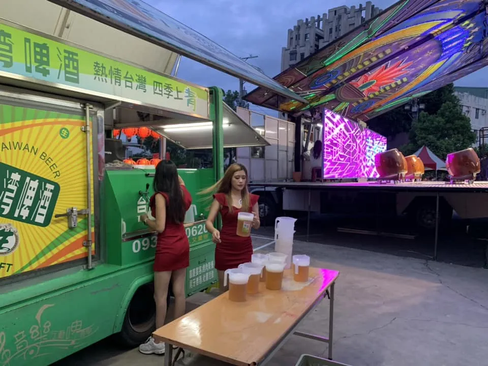 東園新龍宮 農曆6月18日 池府王爺 聖誕福宴｜福宴啤酒車