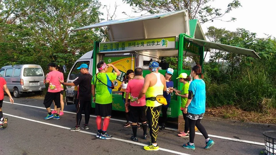 八卦山139山道，千人馬拉松路跑｜活動啤酒車