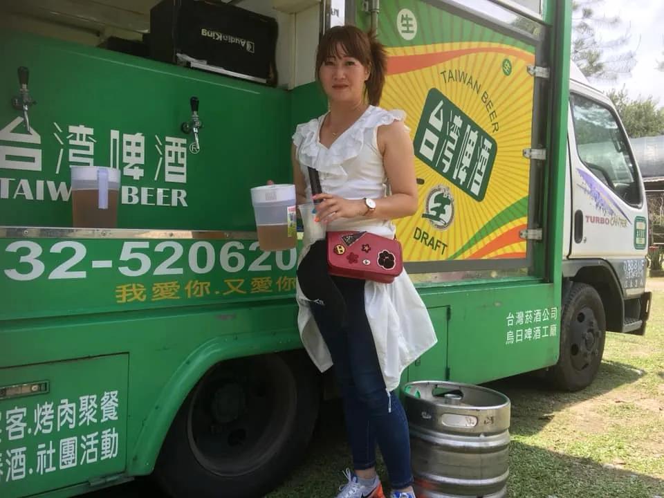 台化麥寮員工福利委員會 熊本部露營區｜聯誼啤酒車