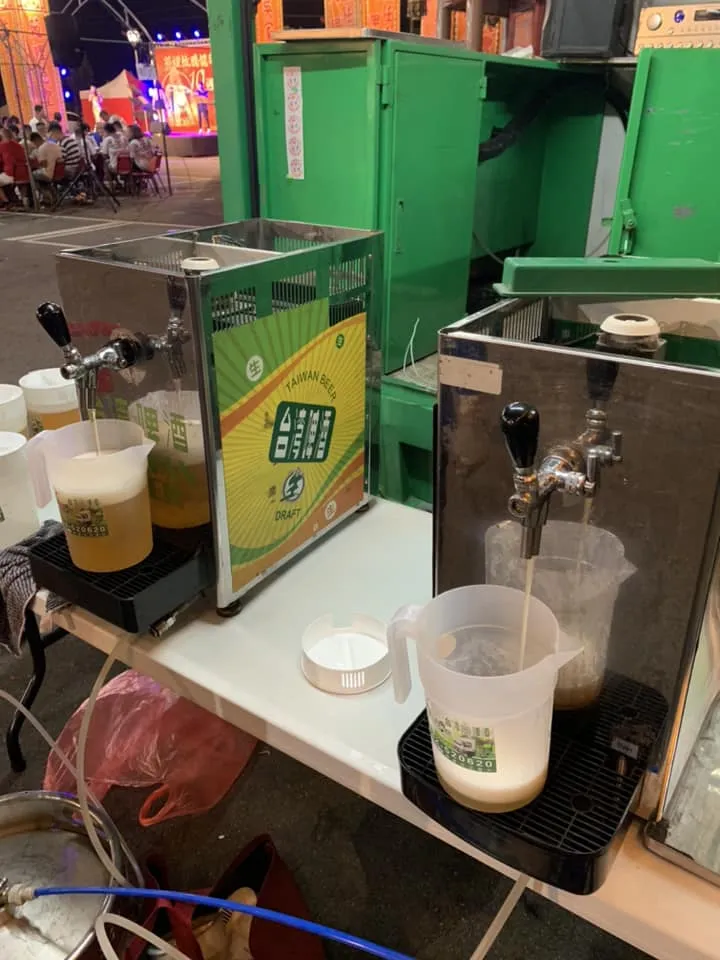 苑裡紘騰龍獅團 十週年慶｜平安晚宴啤酒車