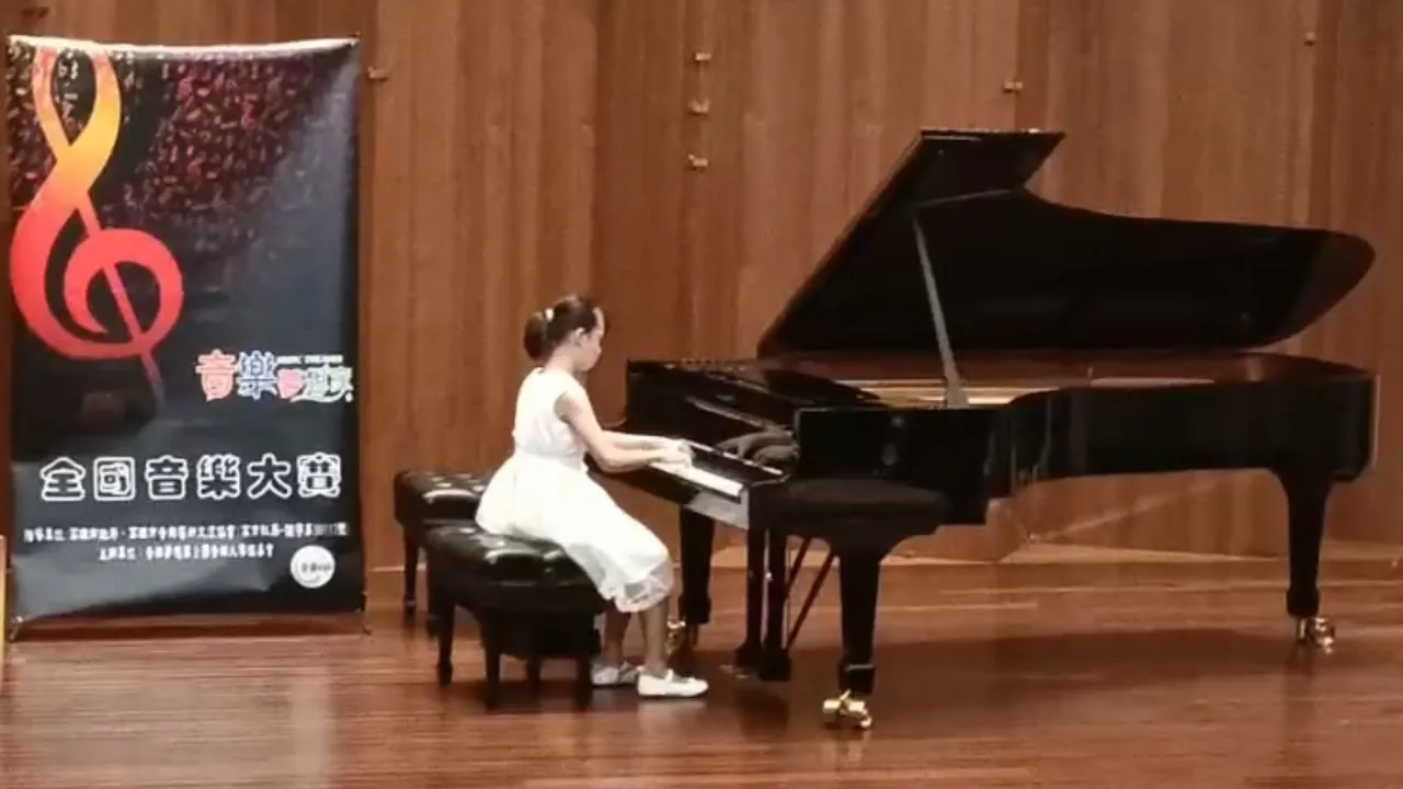 王同學-夢想家音樂大賽國小中年級音樂班特優第一名(卡巴列夫斯基小奏鳴曲13-1第三樂章)