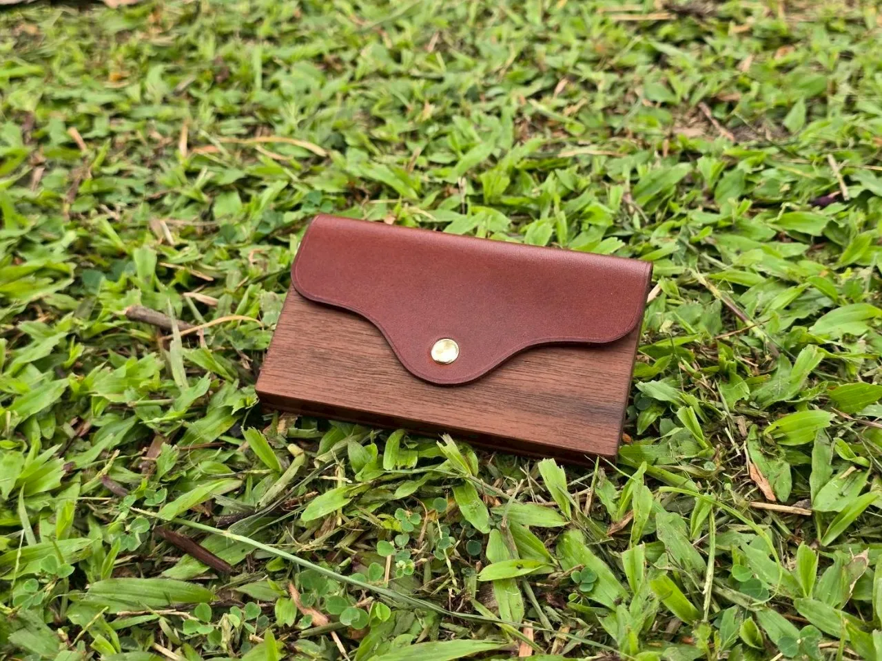 莯紋名片夾｜台灣設計 × 手工製作