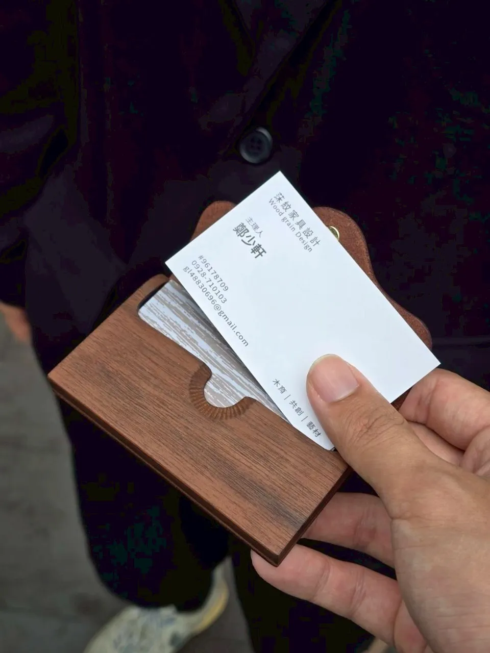 莯紋名片夾｜台灣設計 × 手工製作