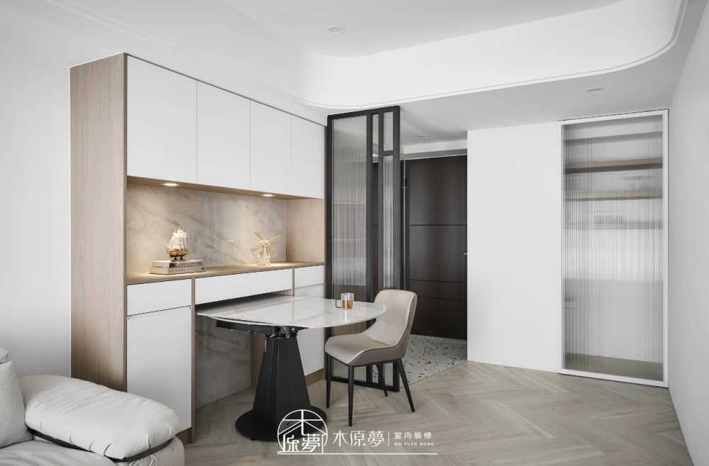 新北三峽 質感大理石紋簡約風