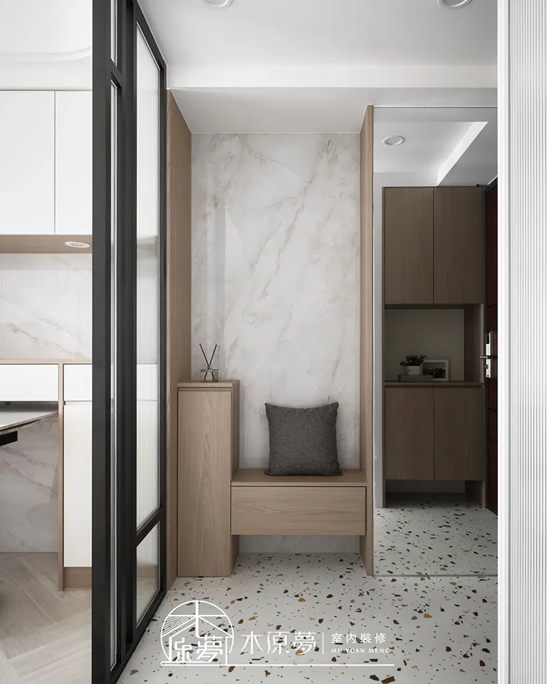 新北三峽 質感大理石紋簡約風