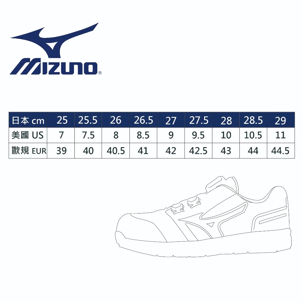 【飆破盤】MIZUNO 美津濃 安全鞋 F1GA225609 長筒輕量工作鞋 防護鞋 寬楦 塑鋼頭 11月新款