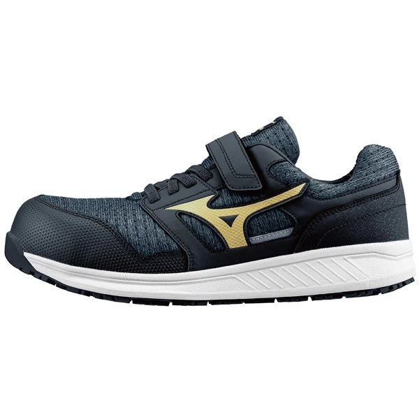 【飆破盤】MIZUNO 美津濃 安全鞋 F1GA233591 白底黑身金勾 工程 防護鞋 鞋子 工作鞋