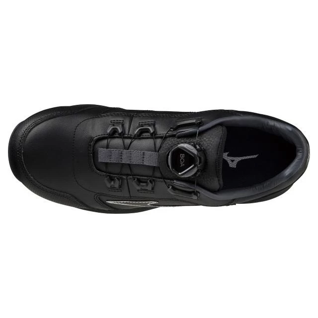 【飆破盤】MIZUNO 美津濃 安全鞋 F1GA247709 黑底黑身灰勾 工作鞋 保護 工程 鞋子