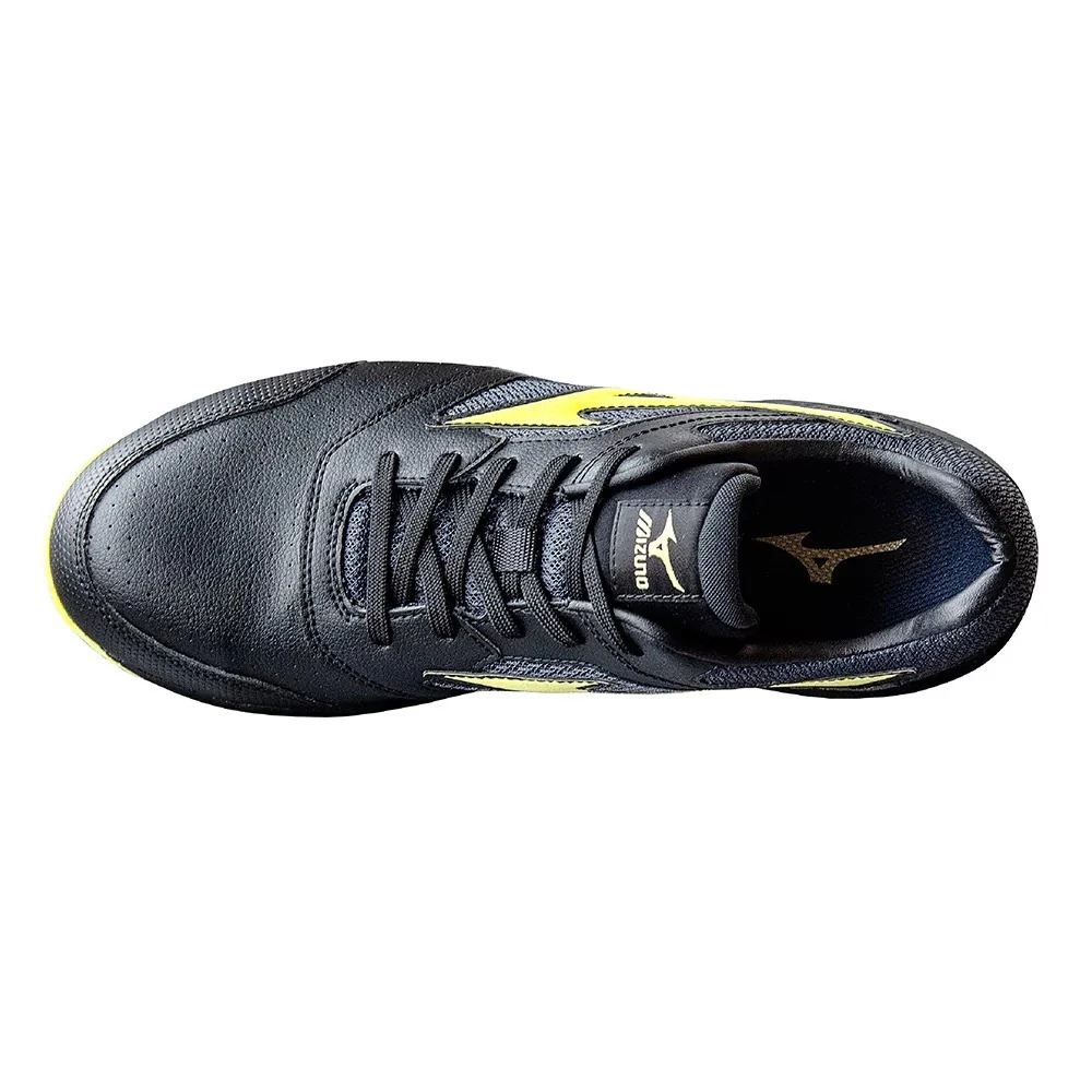 【飆破盤】MIZUNO 美津濃 安全鞋 松懋SMU F1GD247990 黃底黑身黃勾 工作鞋 工程 保護