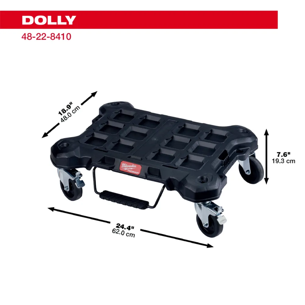 【飆破盤】美沃奇 Milwaukee 米沃奇 48-22-8410 配套系統工作台車 帶輪底座運輸踏板車