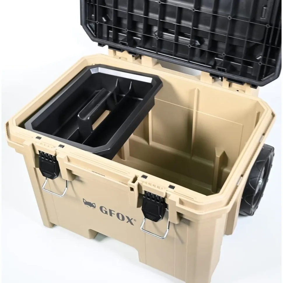 【飆破盤】風霸 GFOX GB-003 雙輪箱 工具箱 推車 配套箱 工具收納 工程