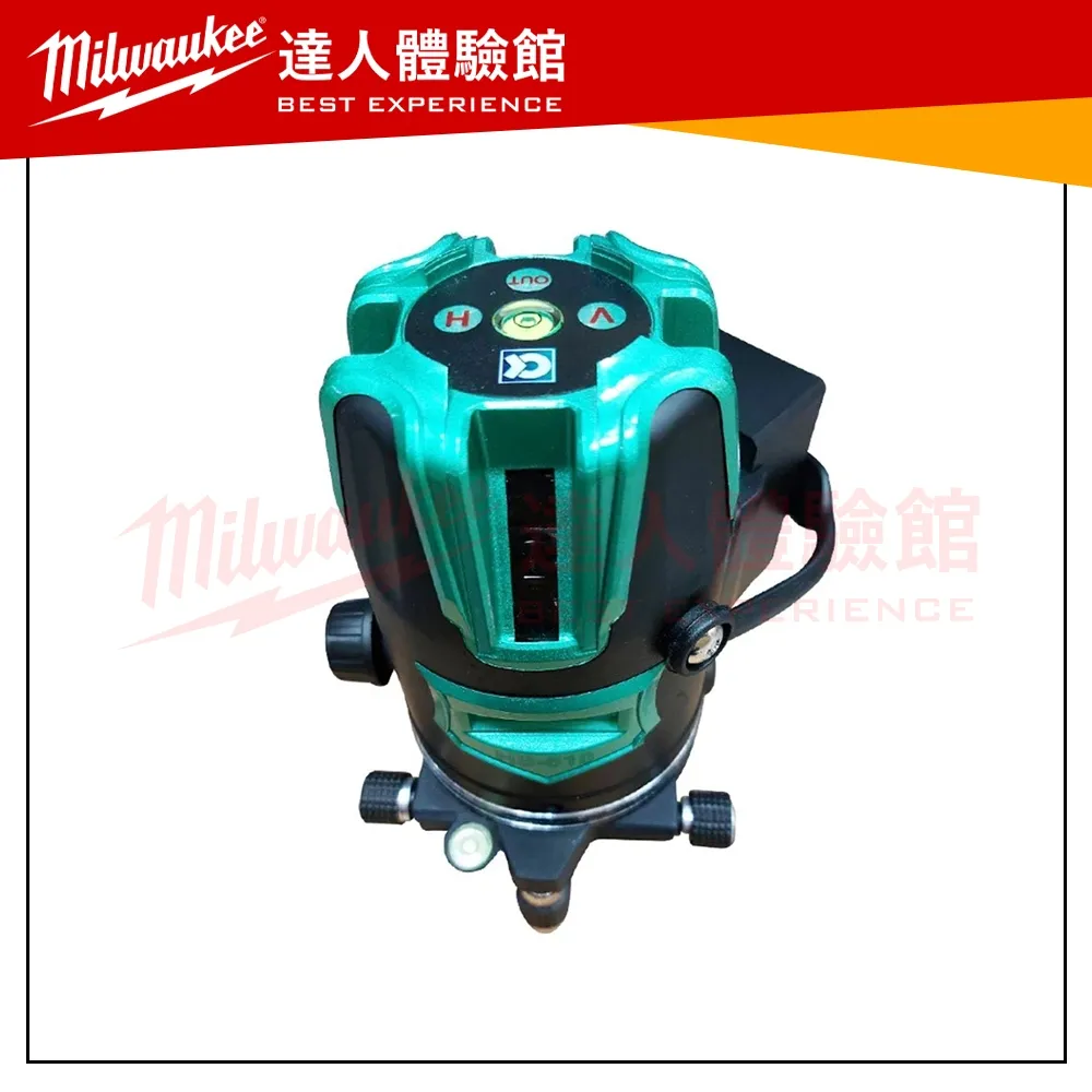 【飆破盤】CK 重錘式雷射水平儀 HS-618 半自動水平儀 4V1H 4垂直1水平 擺垂式雷射儀