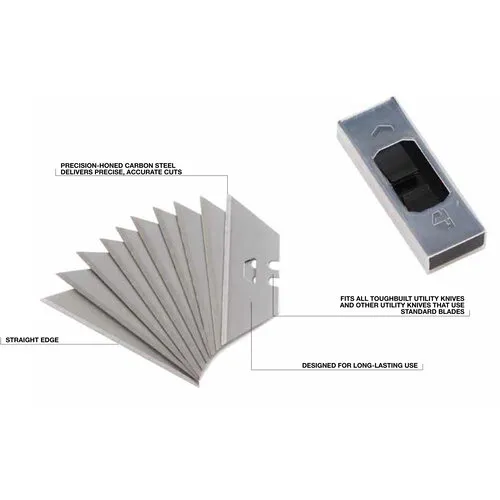 【飆破盤】TOUGHBUILT TB 托比爾 TB-H4S30-80 專業級二合一美工刀替換刀 電工刀 刀片 直邊