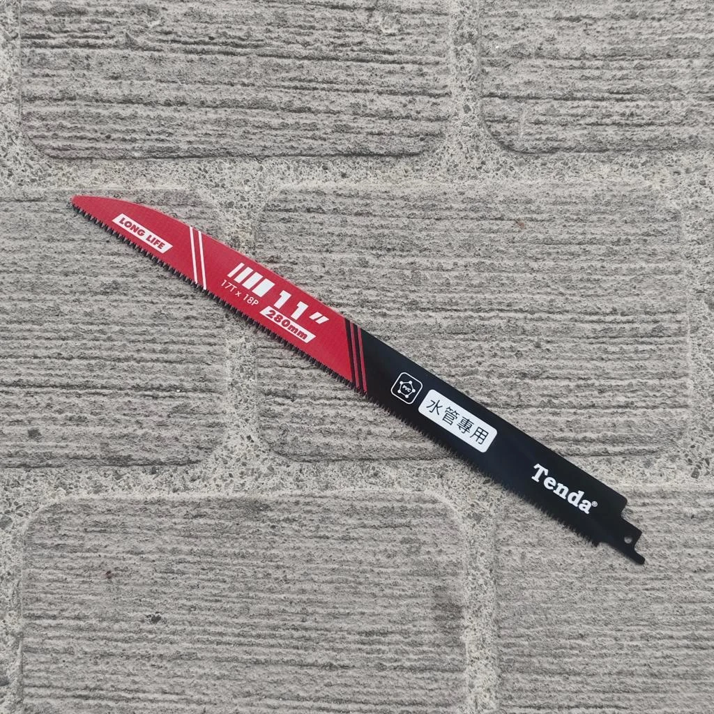 【飆破盤】TENDA 軍刀鋸PVC鋸片 TENAD 17T*18P 水管專用 往復鋸片 線鋸片 水平鋸片