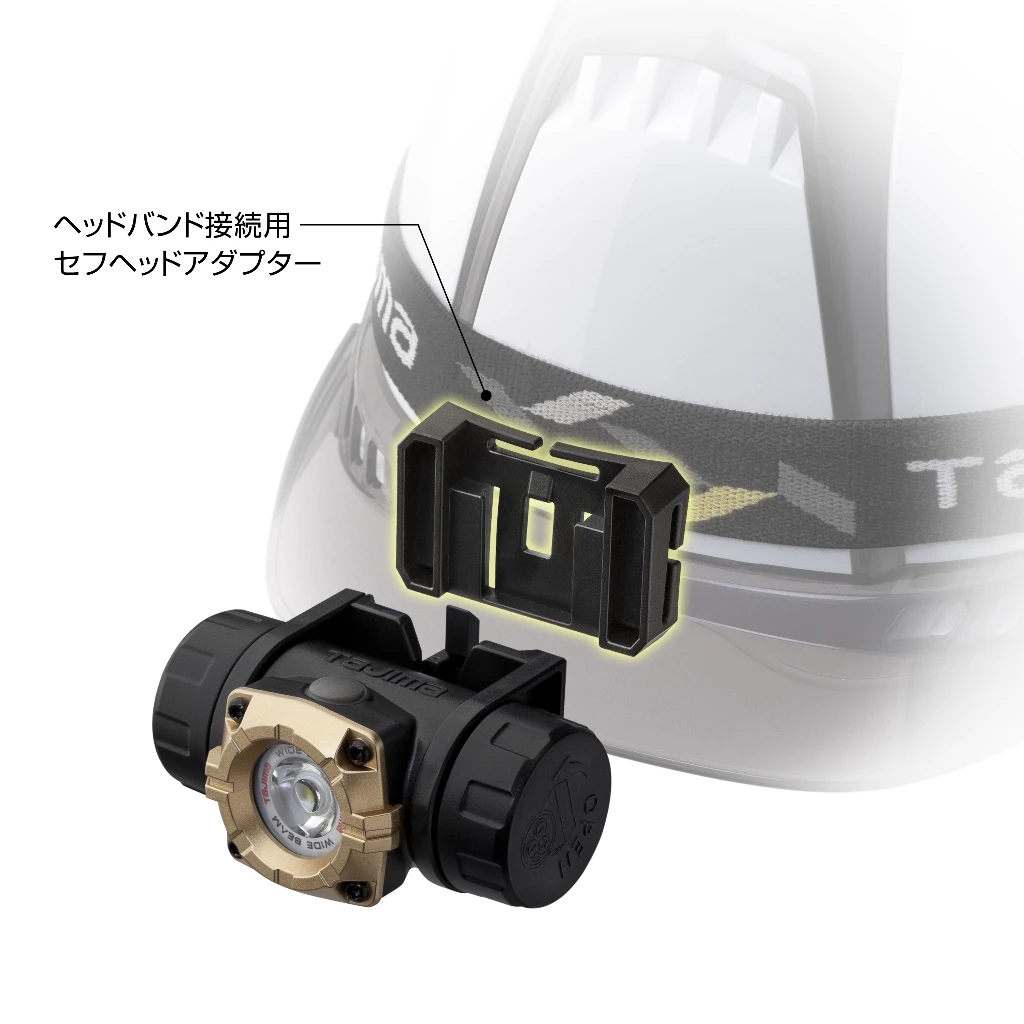 【飆破盤】日本 TAJIMA 田島 快扣式LED頭燈MD 500lm電池式 SFNDM50A-3A3 快扣頭燈 工作照明
