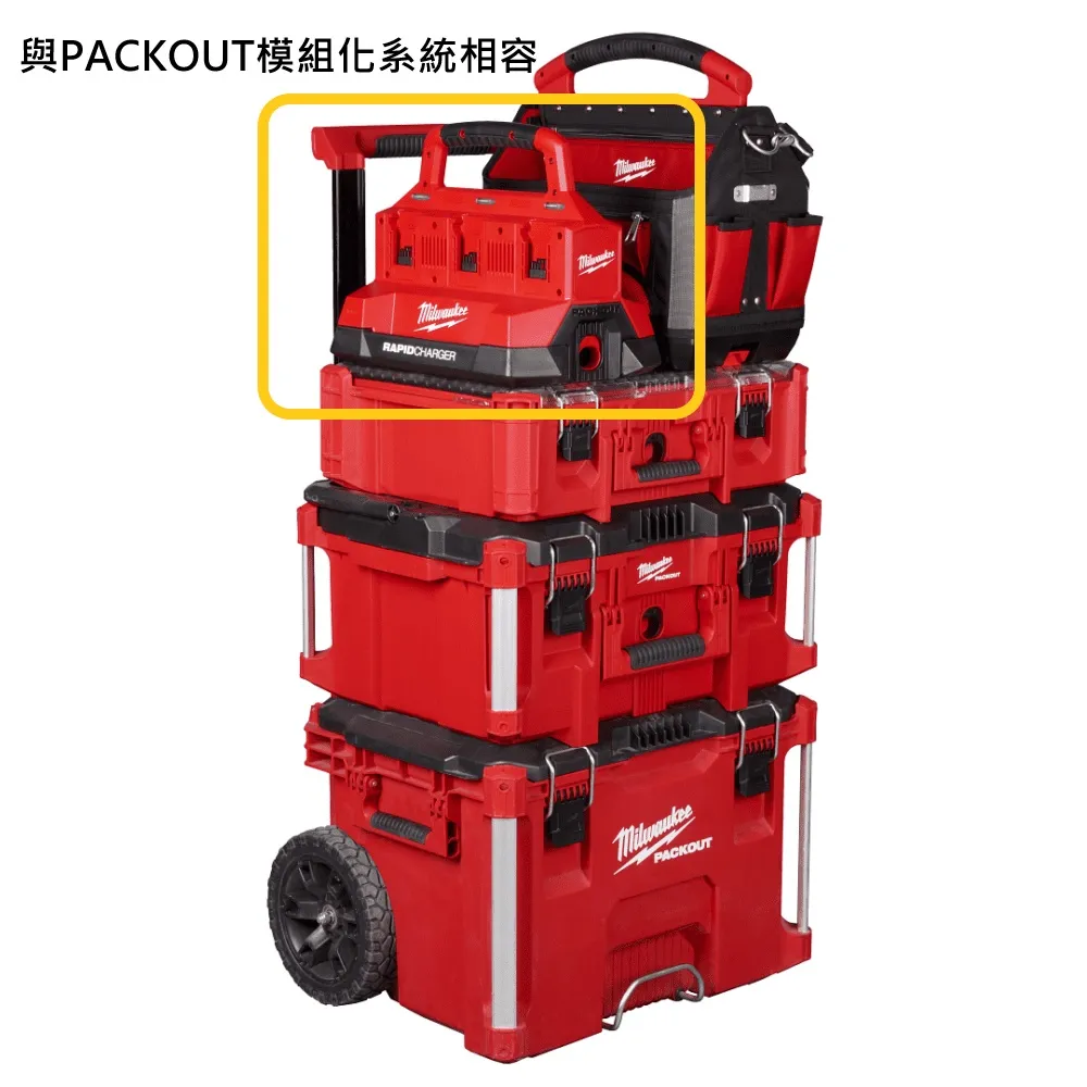【飆破盤】美沃奇 Milwaukee 米沃奇 PACKOUT 18V鋰電配套快速充電器 M18 PC6 M18PC6