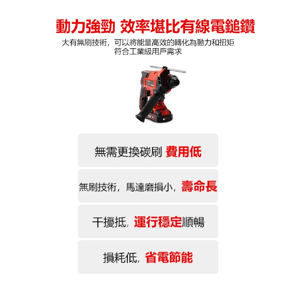 【飆破盤】DEVON大有 5401-LI-20RH 20V無刷電鎚鑽 四溝 電動工具 裝潢 水電 工程