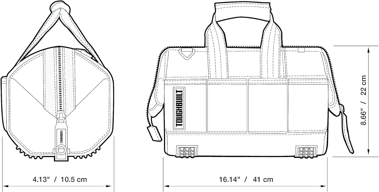 【飆破盤】TOUGHBUILT TB 托比爾 TB-60-12 開口軟包 -12 吋