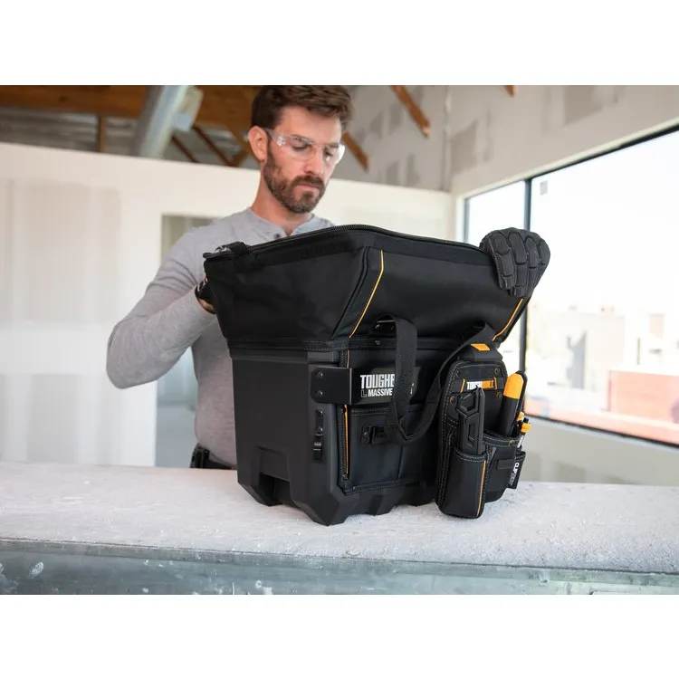 【飆破盤】TOUGHBUILT TB 托比爾 TB-CT-62-16A 硬底有蓋手提袋16吋 工具袋 電工袋 工具收納