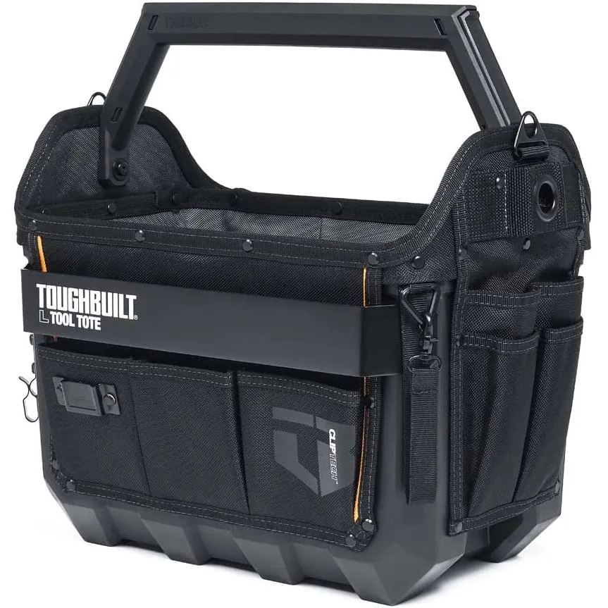【飆破盤】TOUGHBUILT 托比爾 TB-CT-82-16 16吋硬底無蓋手提袋 工具 手工具 收納 工程 水電