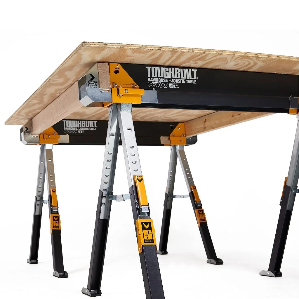 【飆破盤】TOUGHBUILT 托比爾 TB-C700 多功能折疊工作鋸馬架 架子 木工 切割 裝潢 工程 木材