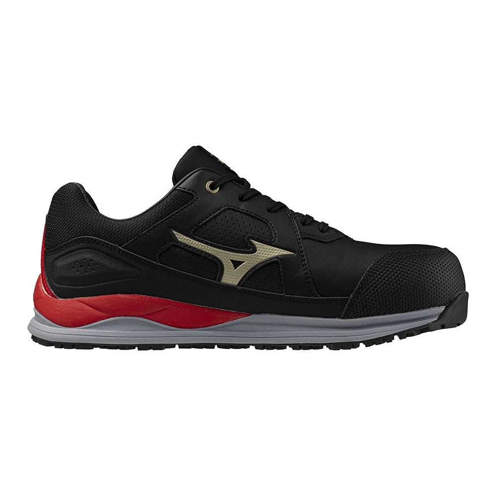 【飆破盤】MIZUNO 美津濃 安全鞋 F1GA247109 輕量柔軟 回彈大底 輕量工作鞋 安全防護