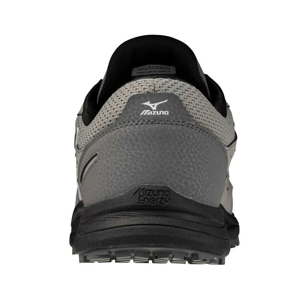【飆破盤】MIZUNO 美津濃 美津濃 安全鞋 F1GA266305 黑底灰身白勾 防護鞋 安全鞋 鋼頭鞋
