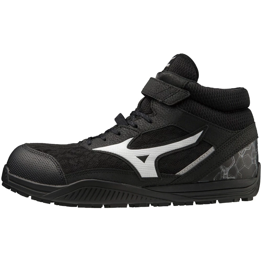 【飆破盤】MIZUNO 美津濃 安全鞋 F1GA247809 輕量工作鞋 安全防護 工作鞋 寬楦