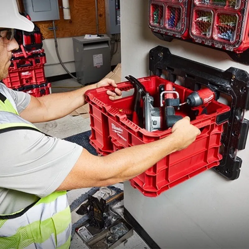 【飆破盤】美沃奇 Milwaukee米沃奇 堆疊工具箱 收納籃 可懸掛 8440 配套工具箱 菜籃 48-22-8440