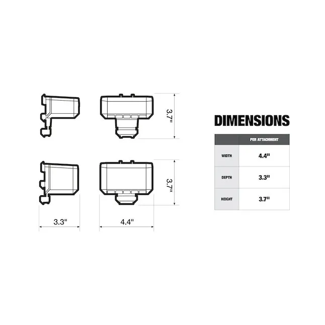 【飆破盤】TOUGHBUILT 托比爾 TB-B1-A-54 STACKTECH 水平尺固定插座 收納 配套 工具箱
