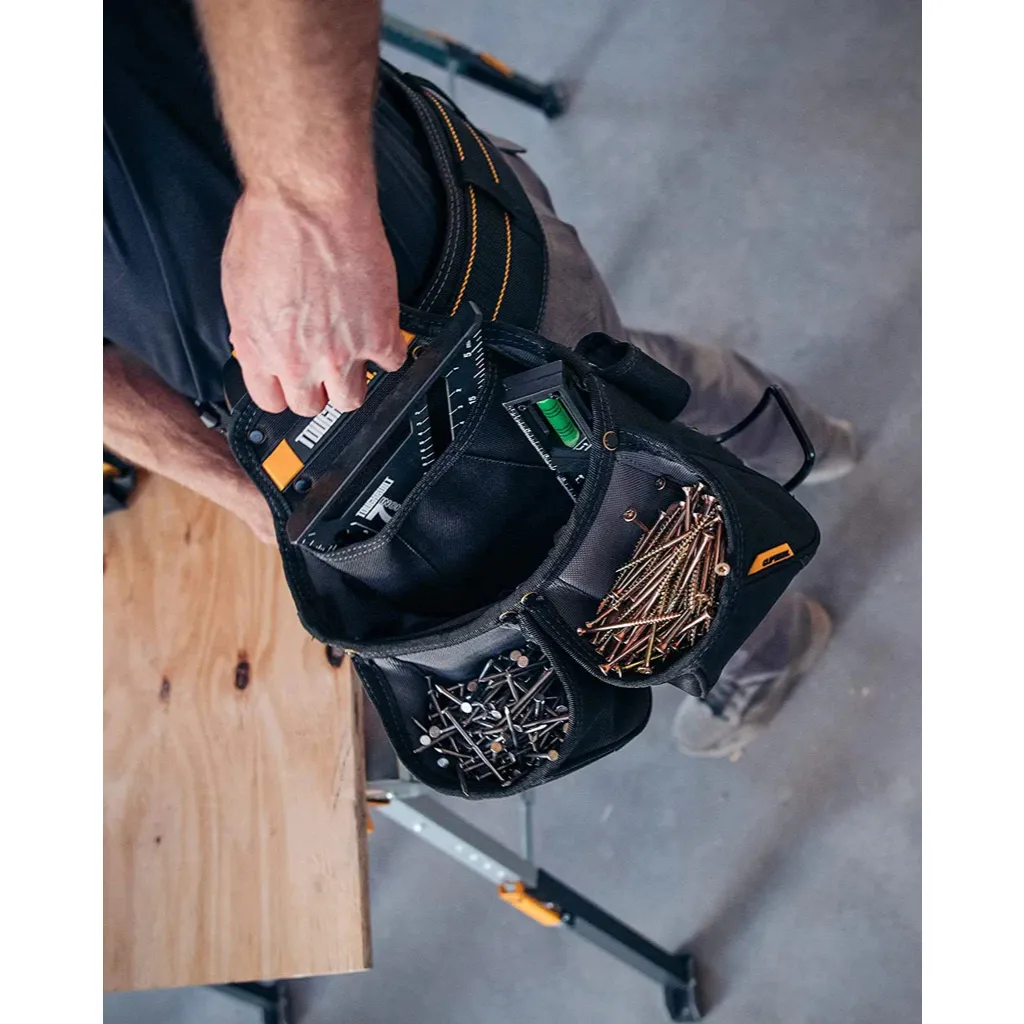 【飆破盤】TOUGHBUILT 托比爾 TB-CT-02 雙大格多功能木工袋 收納 工程 腰包 S腰帶 木工 水電 配件