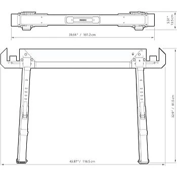 【飆破盤】TOUGHBUILT 托比爾 TB-C700 多功能折疊工作鋸馬架 架子 木工 切割 裝潢 工程 木材