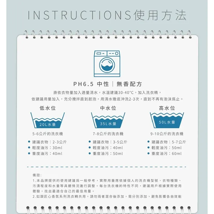 【飆破盤】木易潔 Wooden Clean 匠心專業無香除臭洗衣精 職人洗衣精 去味洗衣精 低敏無香精 4L 1L