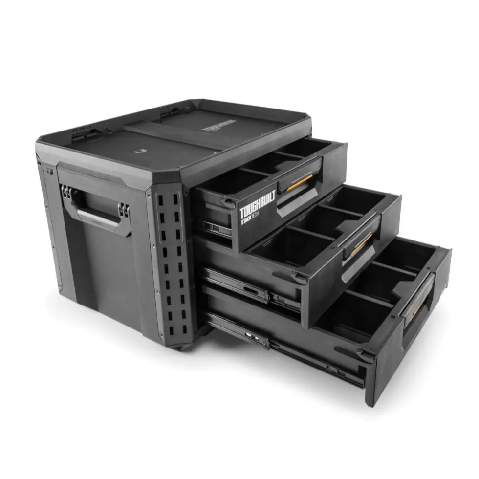 【飆破盤】TOUGHBUILT 托比爾 TB-B1-D-70-3 STACKTECH 抽屜式工具箱XL 三抽 配套 收納